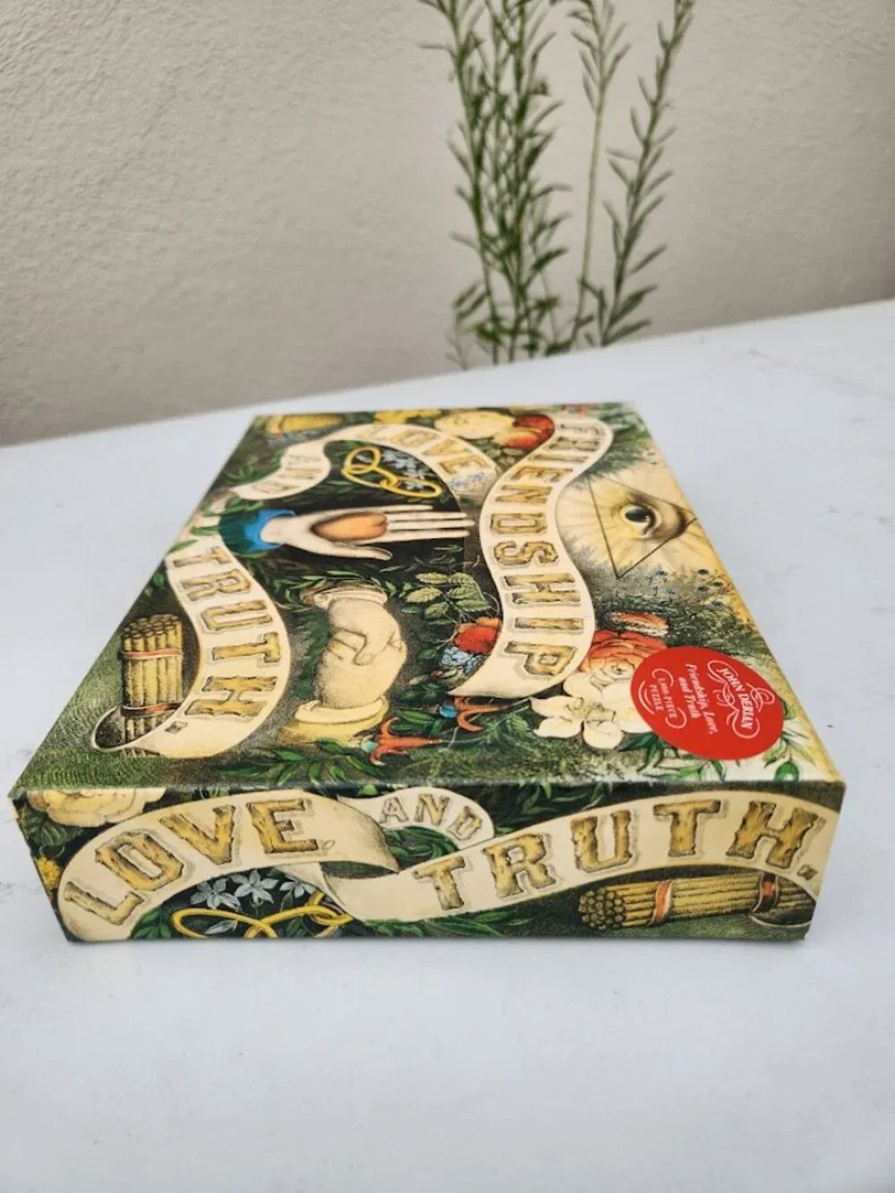 1000 Piece Jigsaw Puzzle Vintage Artwork Friendship Love Truth by John Derian